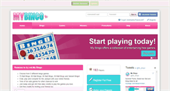 Desktop Screenshot of mybingo.com